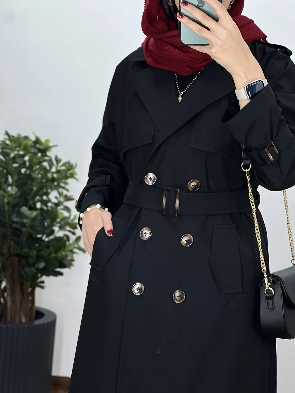 بارونی بلند ضد آب دنیز